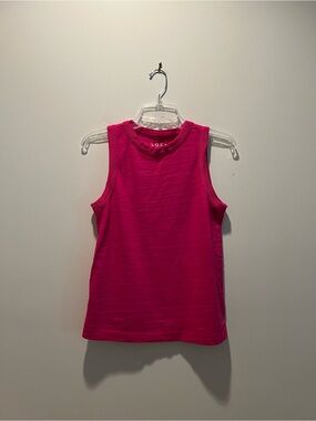 LOFT XXS Fuchsia Sleeveless Knit Tank Top